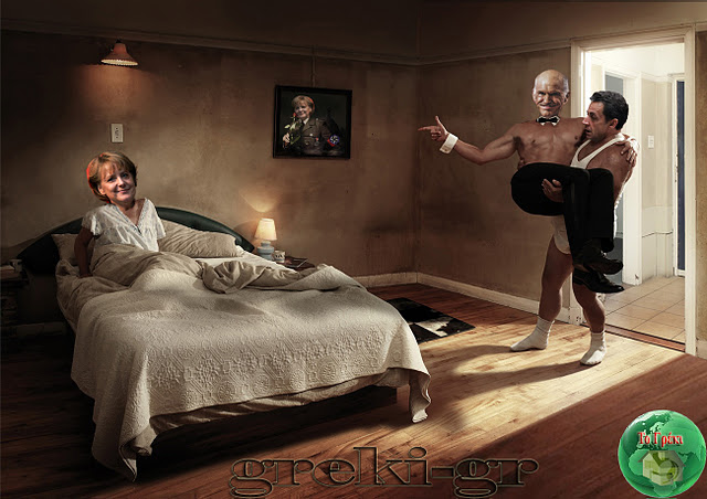 Από τα χέρια του Σαρκοζί στην ... αγκαλιά της Μέρκελ!